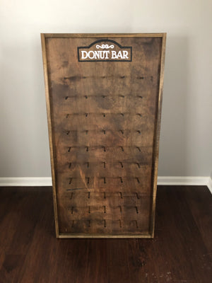 Rustic Donut Wall - TreatWalls